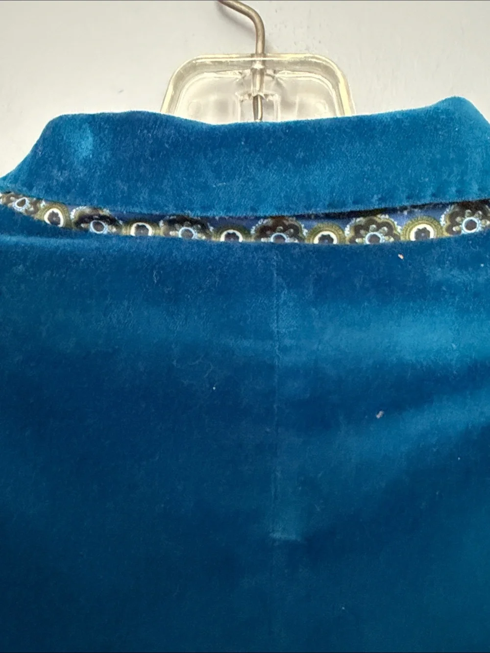 Tailorbyrd Teal Velvet Sport Coat Blazer Men’s 38S
